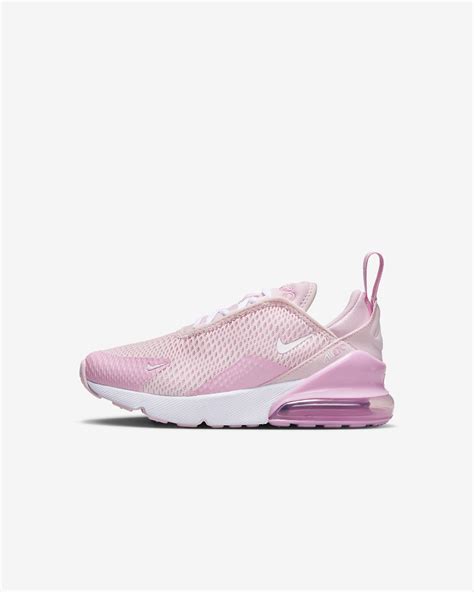 kids girls nike air max grijs roze|kids nike air max 270.